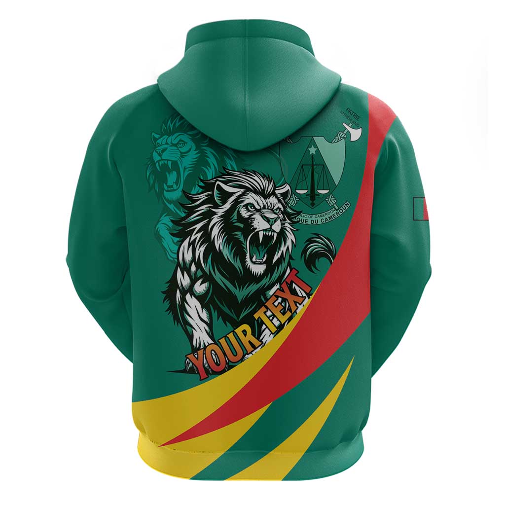 Personalised Happy Cameroon National Day Hoodie May 20 Cameroun LT15