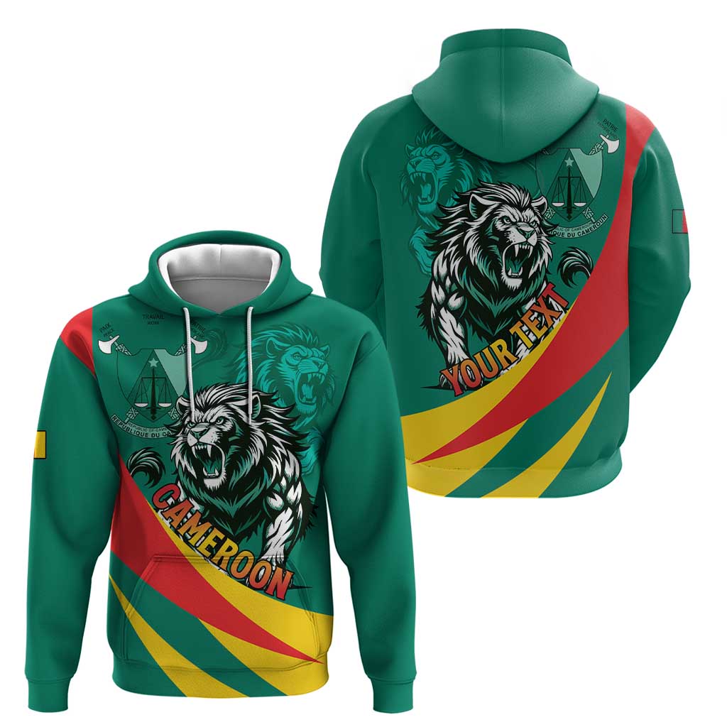 Personalised Happy Cameroon National Day Hoodie May 20 Cameroun LT15