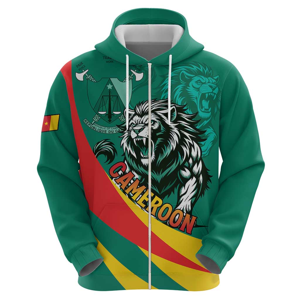 Personalised Happy Cameroon National Day Hoodie May 20 Cameroun LT15