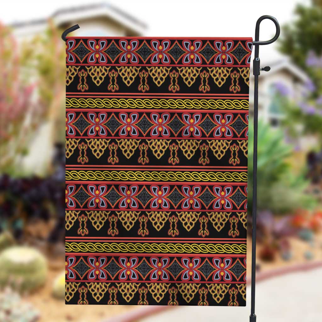 Toghu Cameroon Garden Flag Traditional Pattern LT15