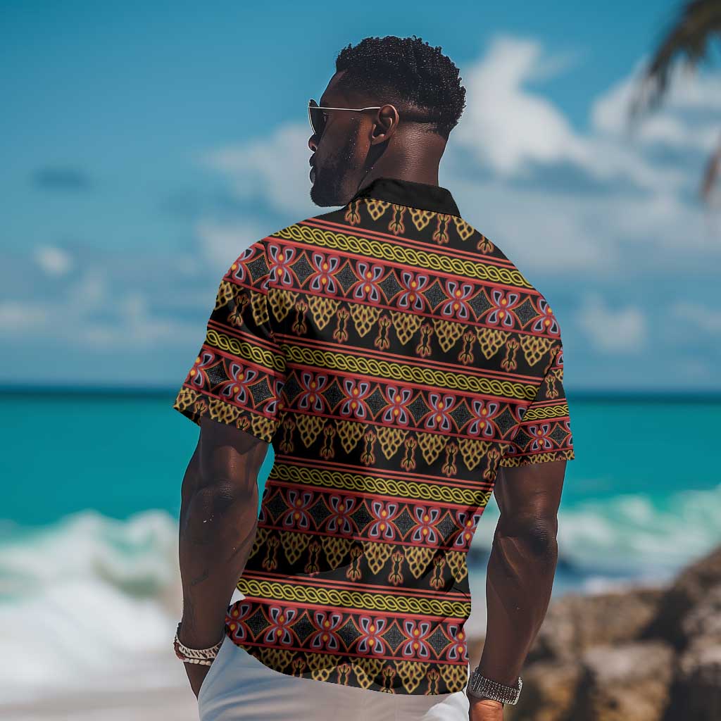 Toghu Cameroon Hawaiian Shirt Traditional Pattern LT15