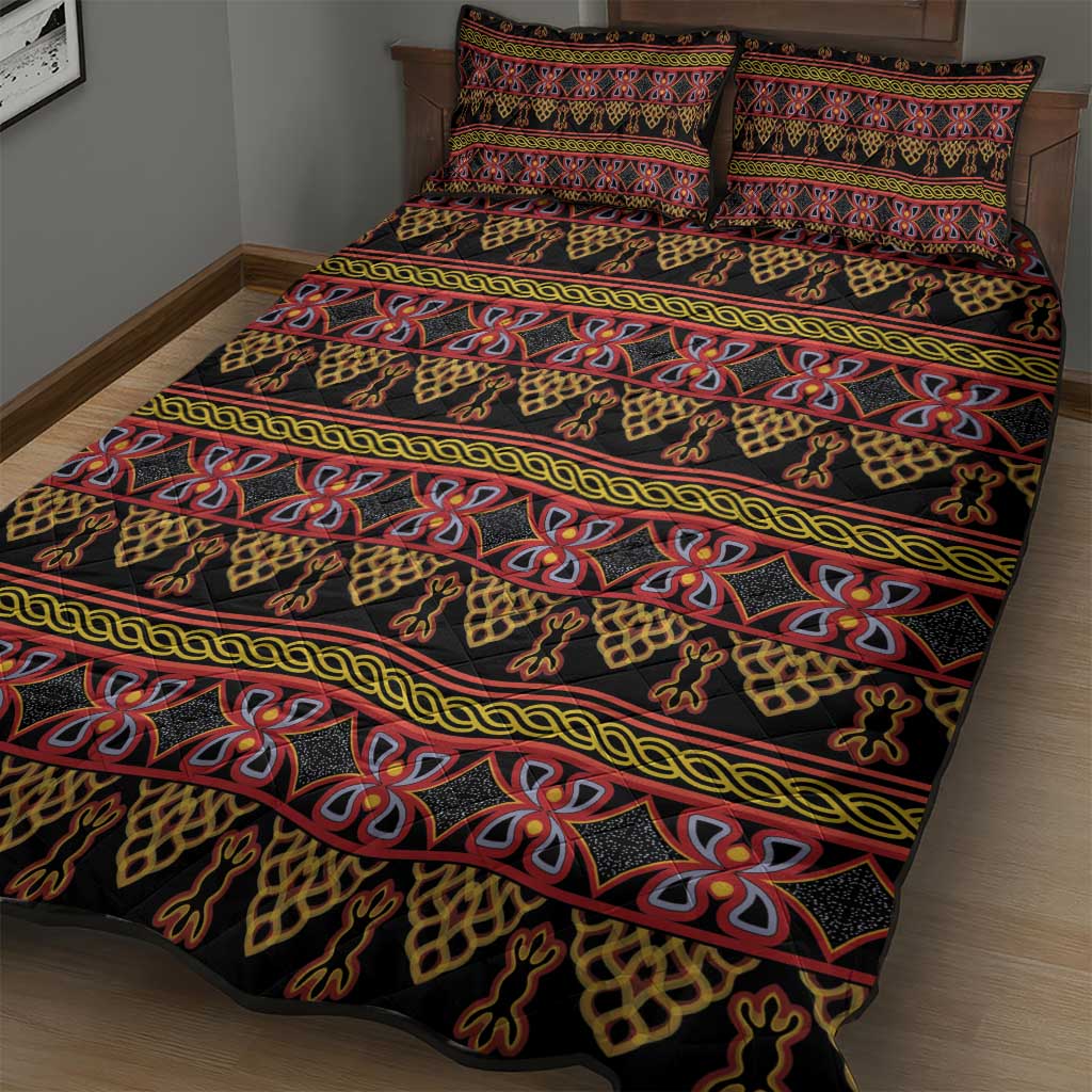 Toghu Cameroon Quilt Bed Set Traditional Pattern LT15