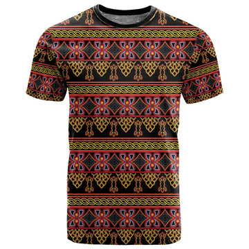 Toghu Cameroon T shirt Traditional Pattern LT15