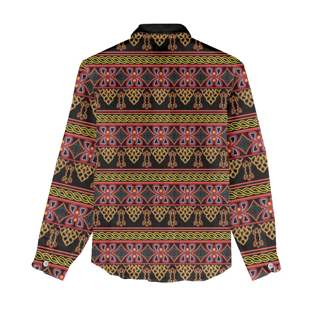 Toghu Cameroon Women Casual Shirt Traditional Pattern LT15