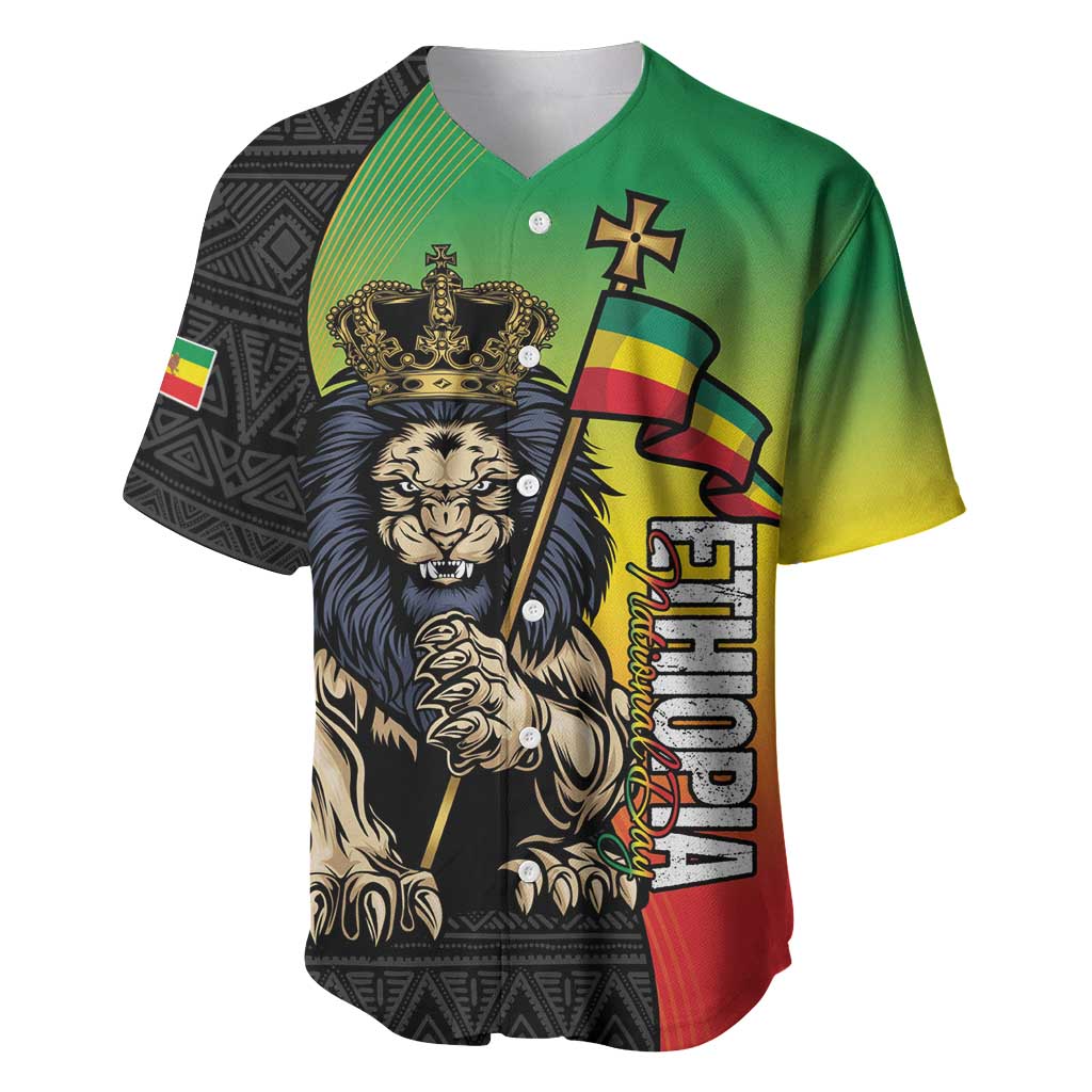 Personalized Ethiopia Baseball Jersey Happy National Day LT15