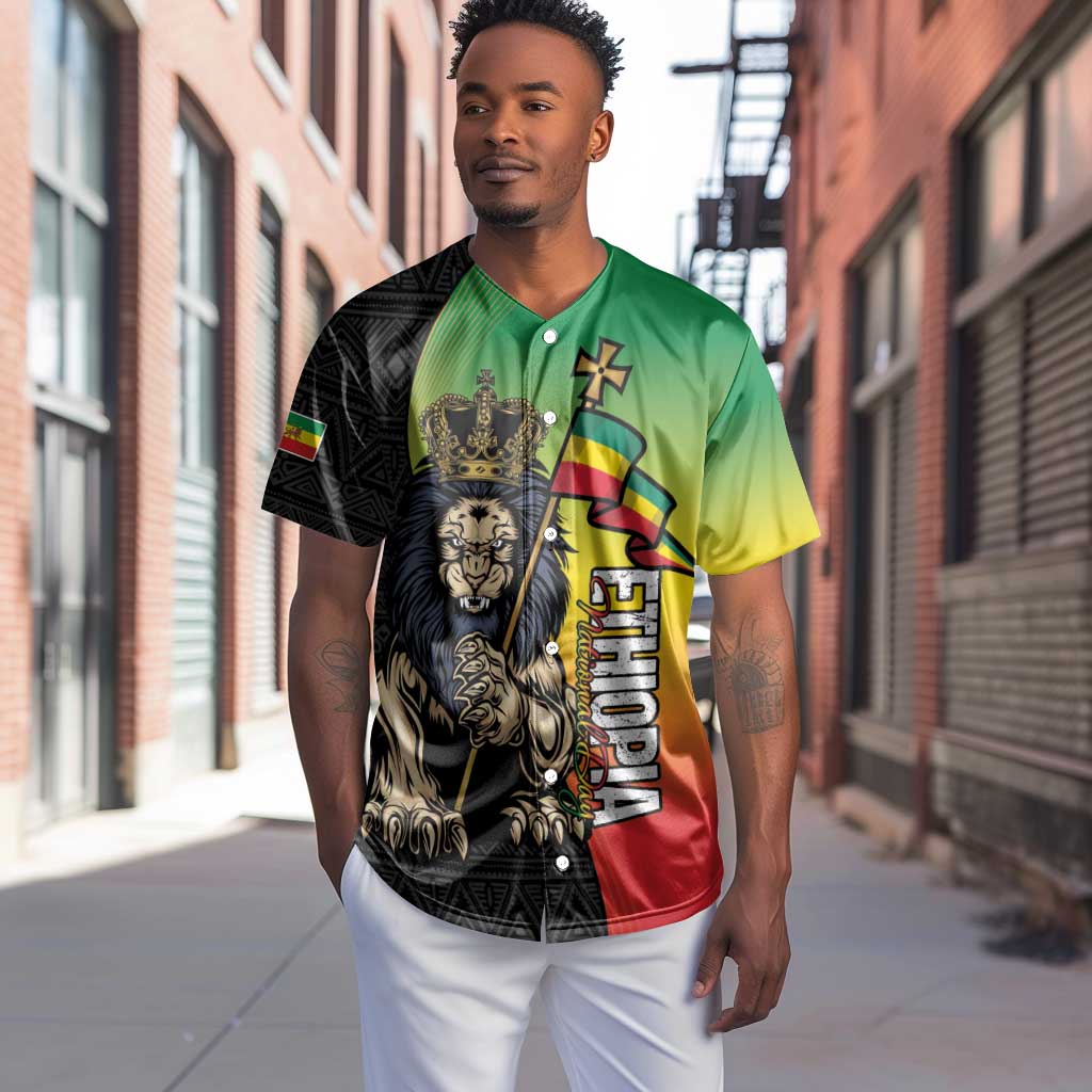 Personalized Ethiopia Baseball Jersey Happy National Day LT15