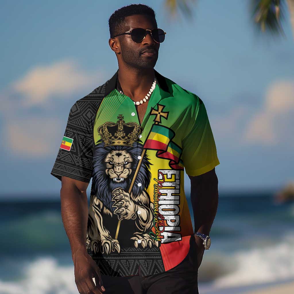 Personalized Ethiopia Hawaiian Shirt Happy National Day LT15