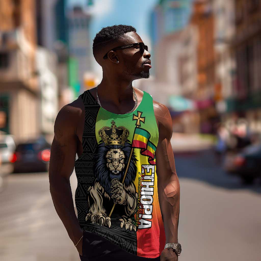 Personalized Ethiopia Men Tank Top Happy National Day LT15
