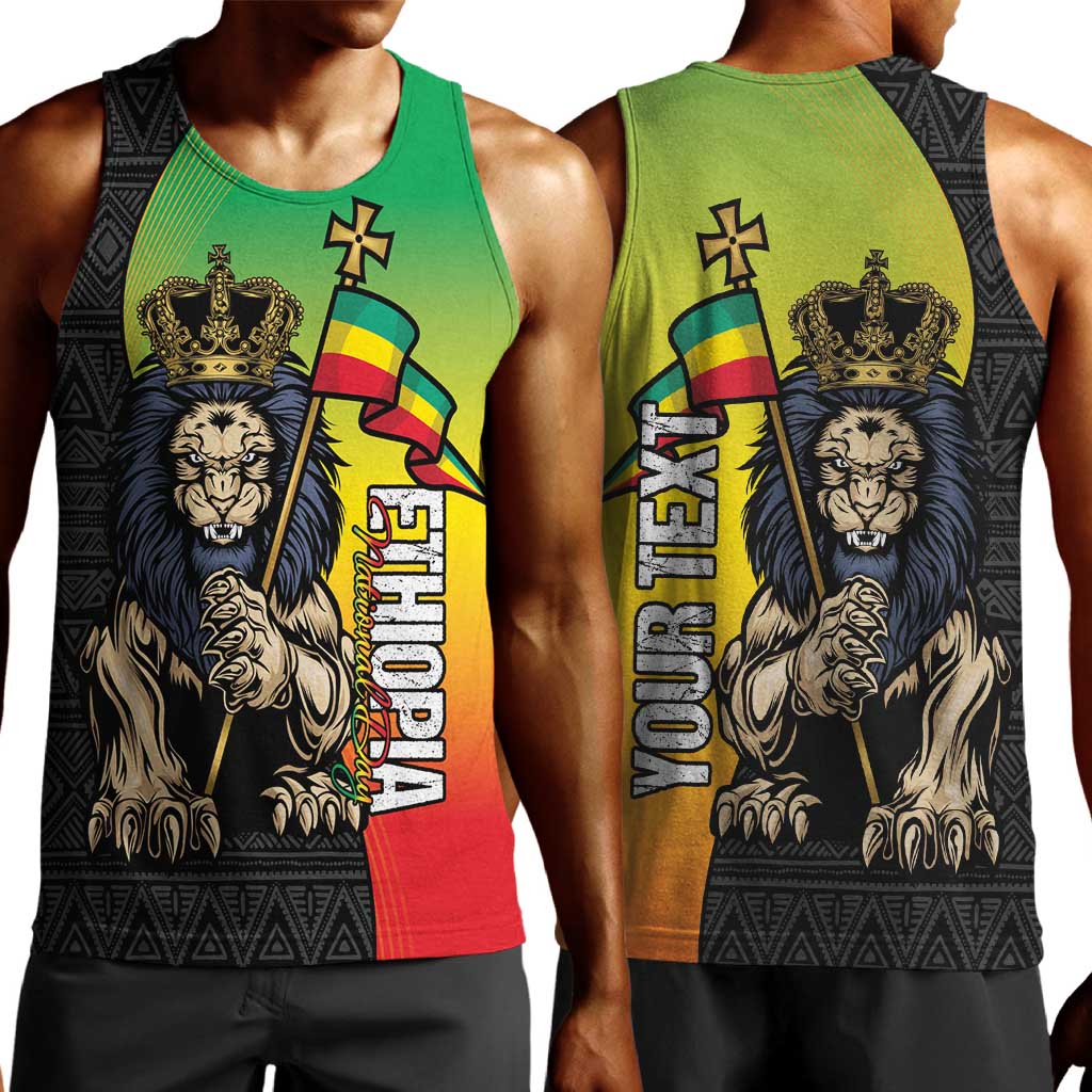 Personalized Ethiopia Men Tank Top Happy National Day LT15