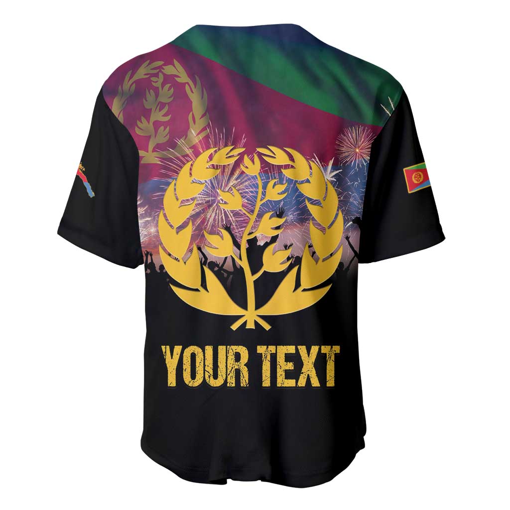 Personalized Eritrea Martyrs Day Baseball Jersey Never Forgot June 20 LT15