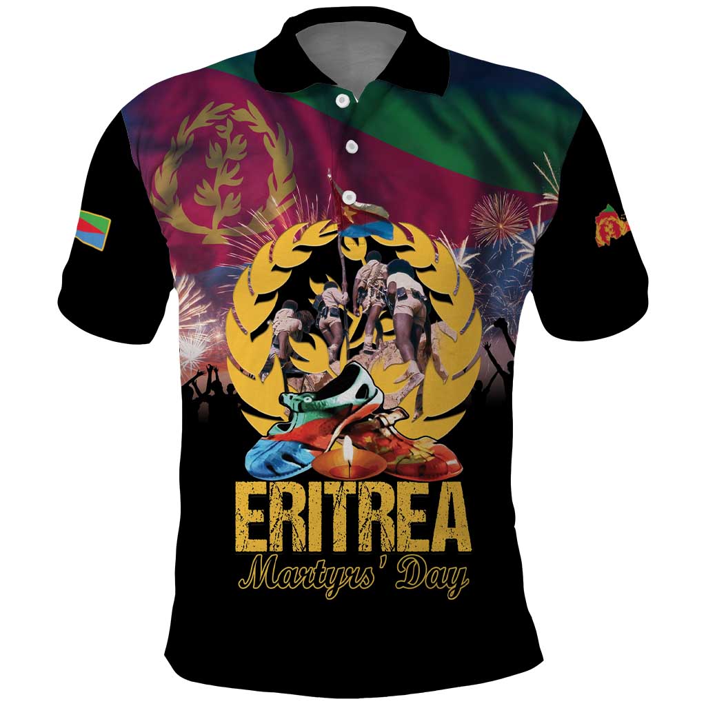 Personalized Eritrea Martyrs Day Polo Shirt Eternal Glory To Our Martyrs LT15