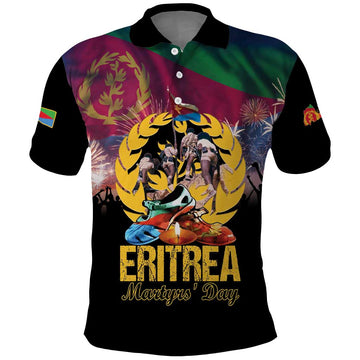 Personalized Eritrea Martyrs Day Polo Shirt Eternal Glory To Our Martyrs LT15