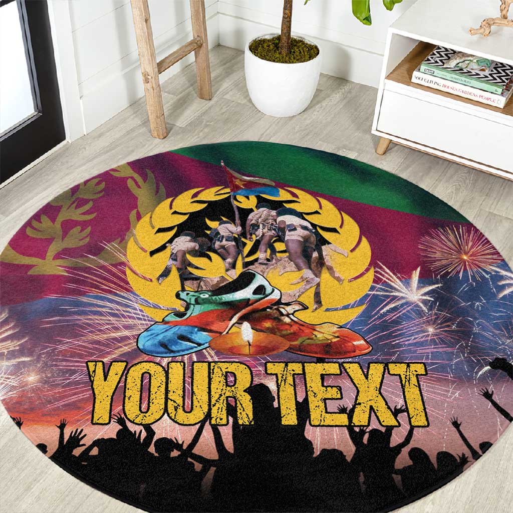 Personalized Eritrea Martyrs Day Round Carpet Never Forgot June 20 LT15