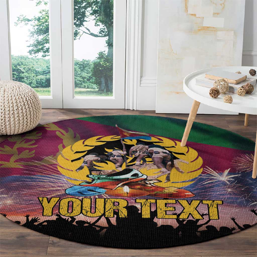 Personalized Eritrea Martyrs Day Round Carpet Never Forgot June 20 LT15
