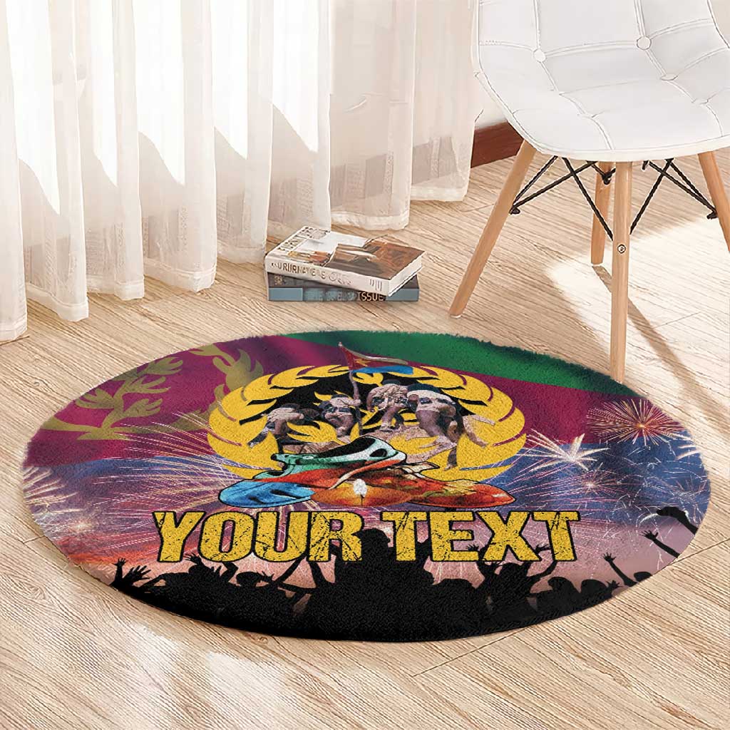 Personalized Eritrea Martyrs Day Round Carpet Never Forgot June 20 LT15