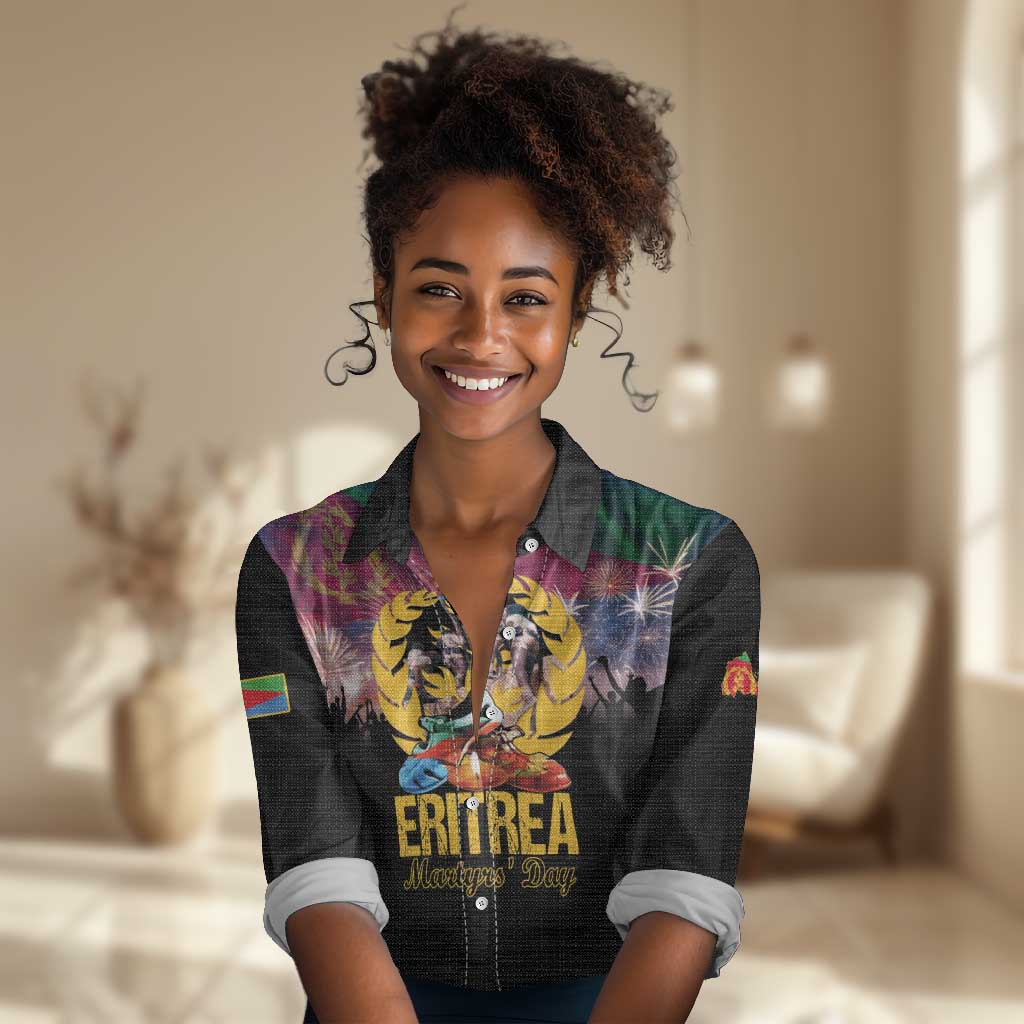 Personalized Eritrea Martyrs Day Women Casual Shirt Never Forgot June 20 LT15