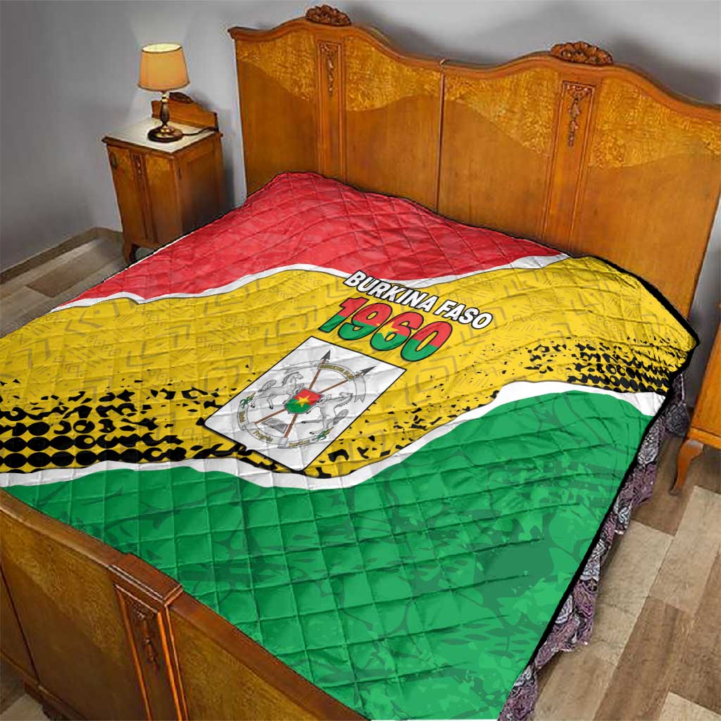 Happy Burkina Faso Quilt Independence Day - Bogolan Pattern LT15