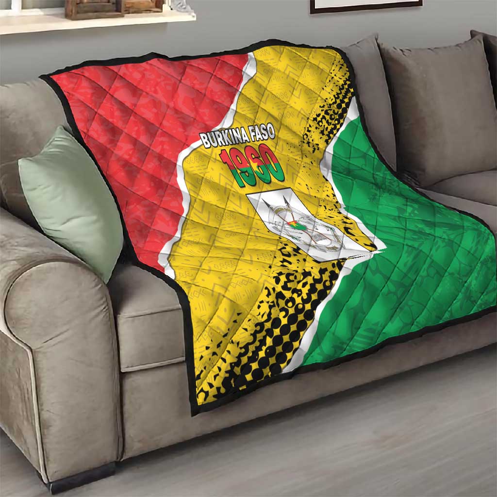Happy Burkina Faso Quilt Independence Day - Bogolan Pattern LT15