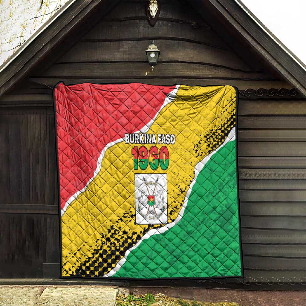 Happy Burkina Faso Quilt Independence Day - Bogolan Pattern LT15