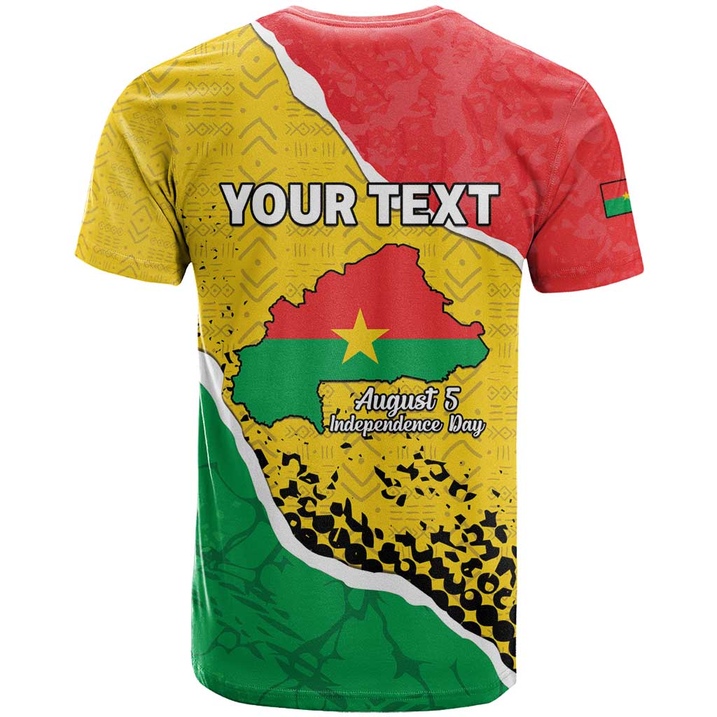 Personalized Happy Burkina Faso T shirt Independence Day - Bogolan Pattern LT15