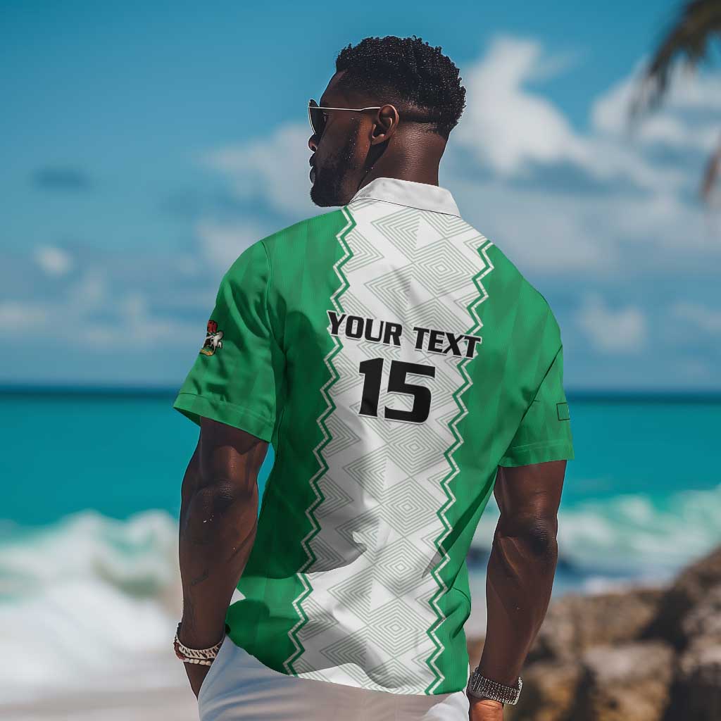 Afro Basketball Custom Nigeria Hawaiian Shirt Go Champions DTigers LT15