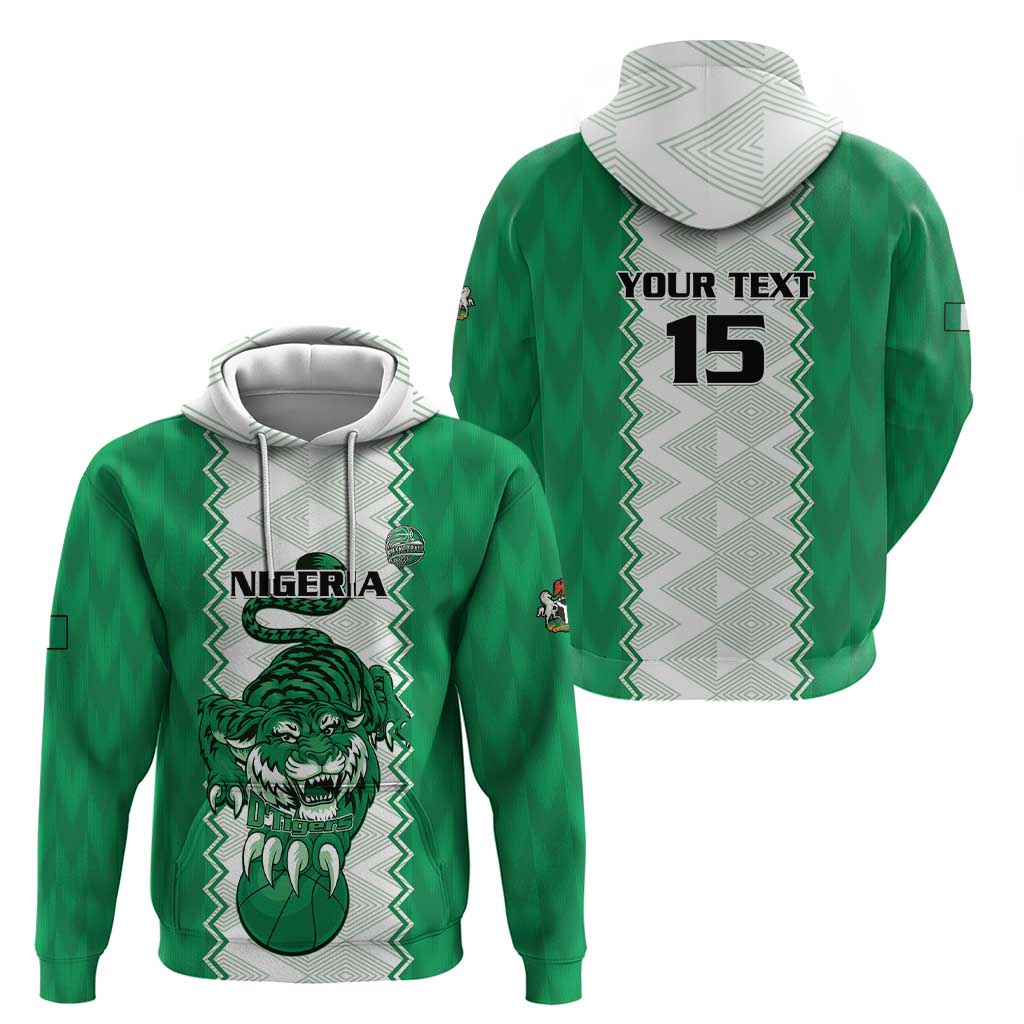 Nigeria Basketball Custom Hoodie Go DTigers LT15