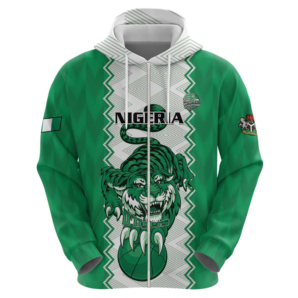 Nigeria Basketball Custom Hoodie Go DTigers LT15