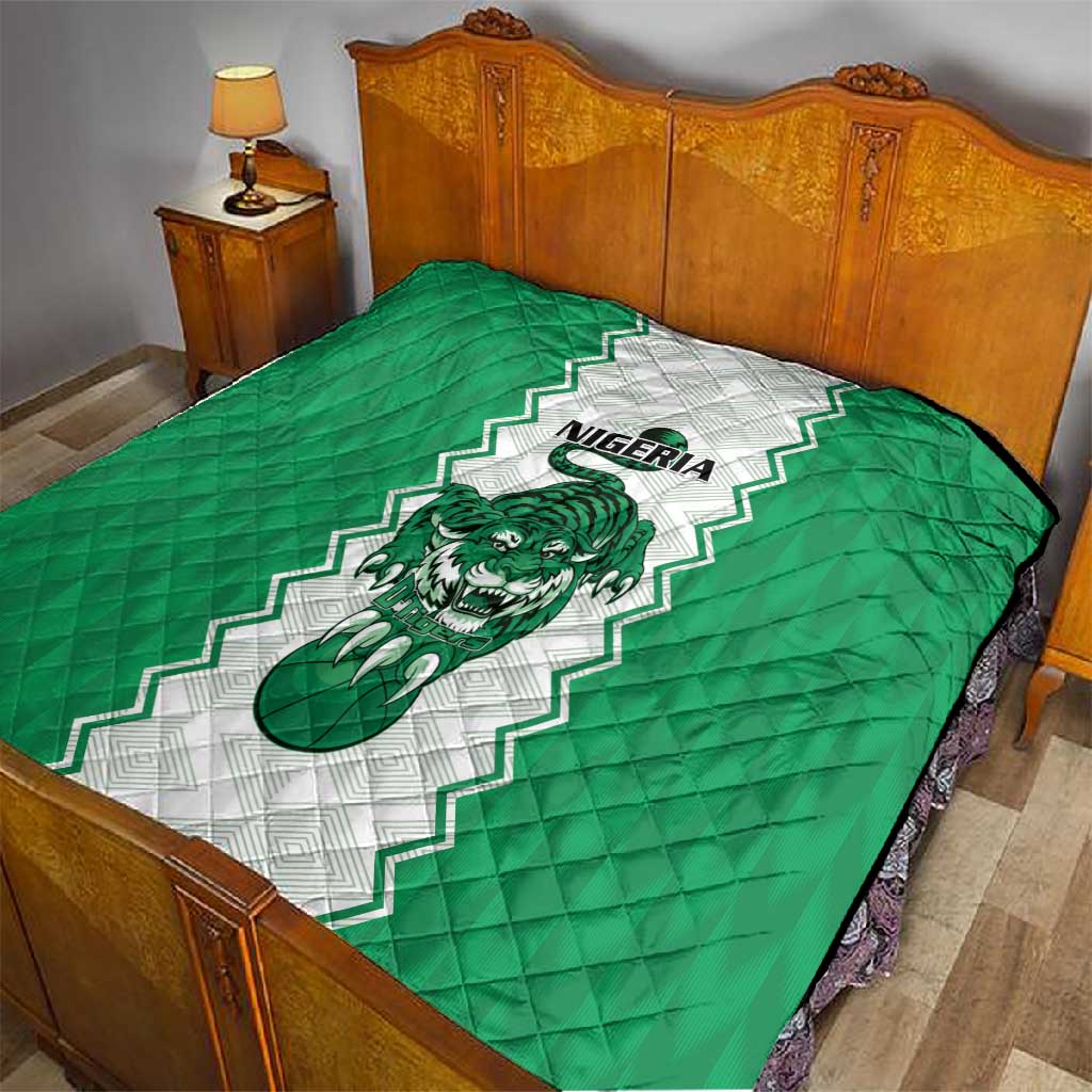 Afro Basketball Nigeria Quilt Go Champions DTigers LT15