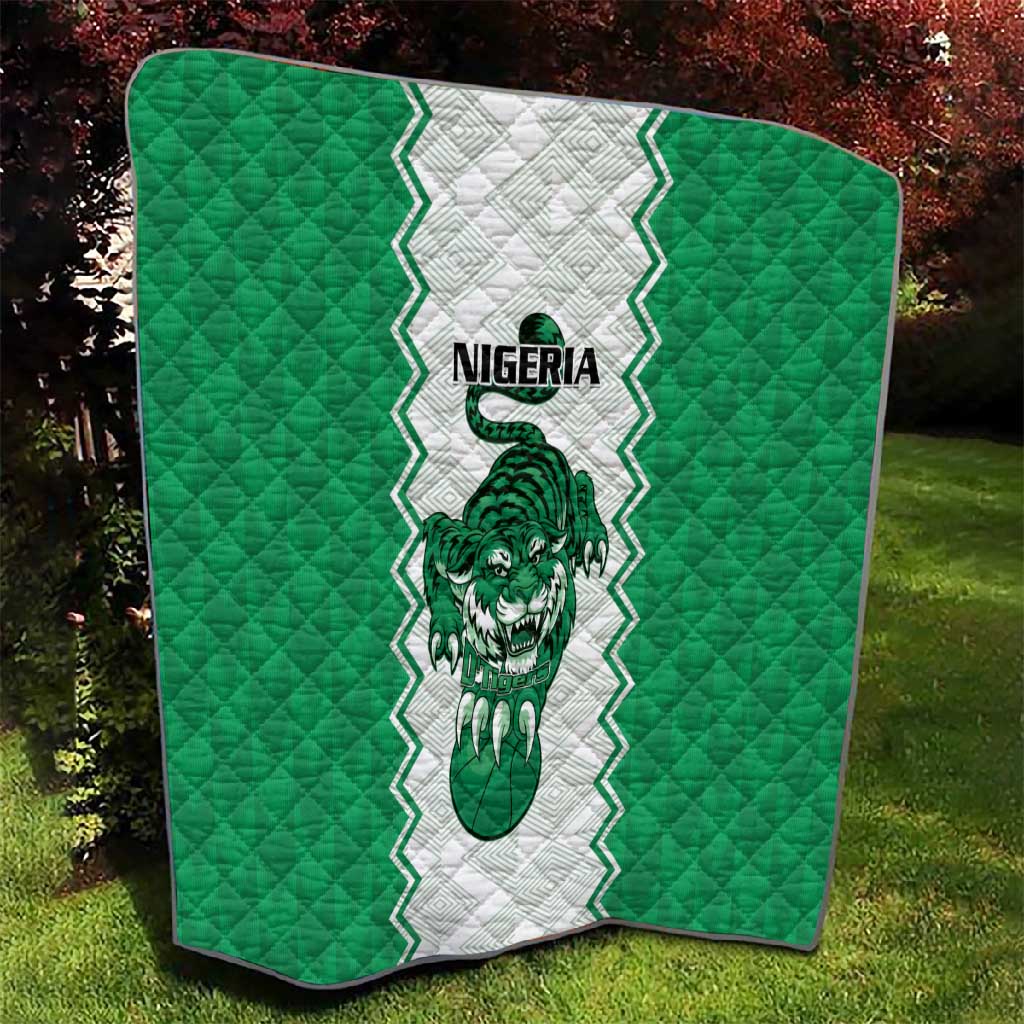 Afro Basketball Nigeria Quilt Go Champions DTigers LT15