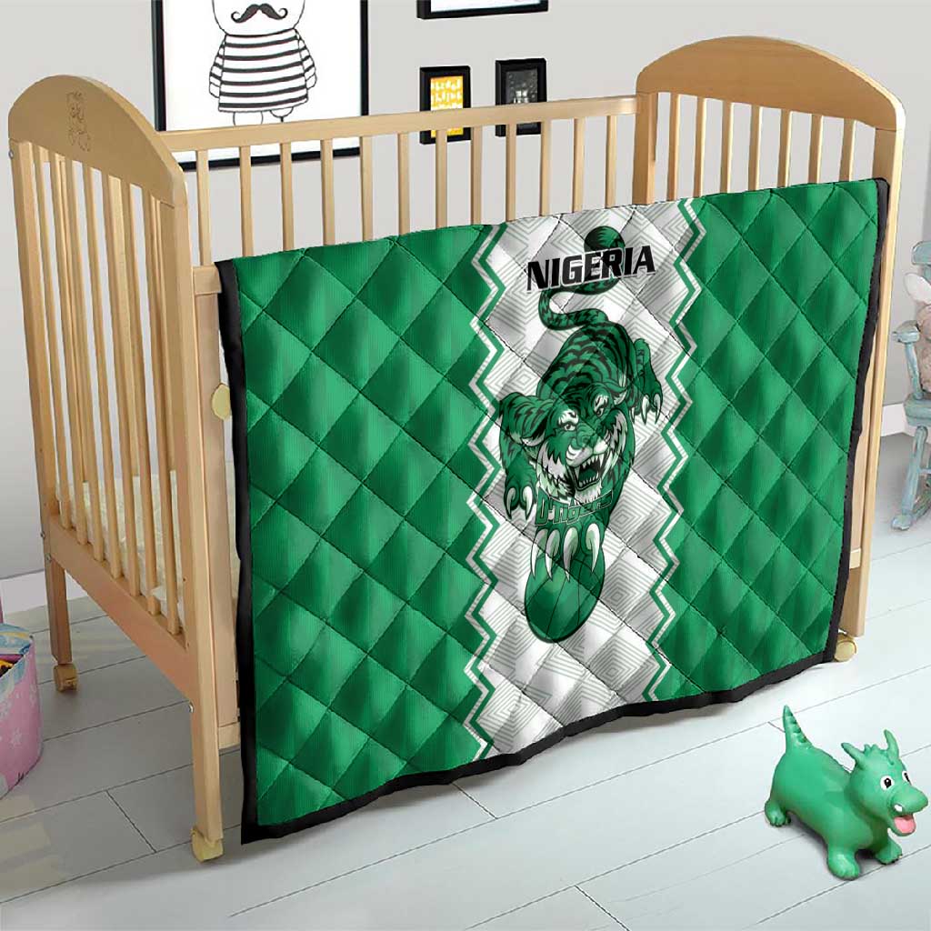 Afro Basketball Nigeria Quilt Go Champions DTigers LT15
