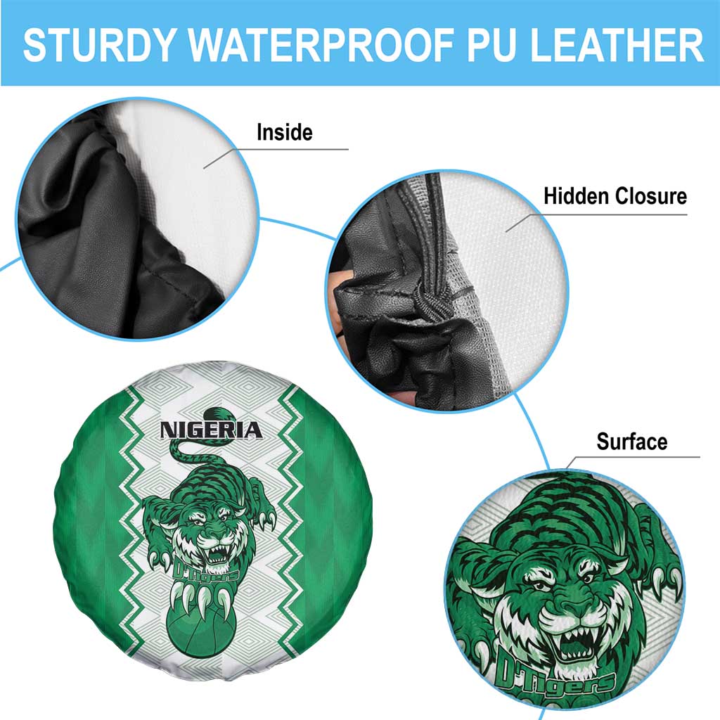 Nigeria Basketball Spare Tire Cover Go DTigers LT15