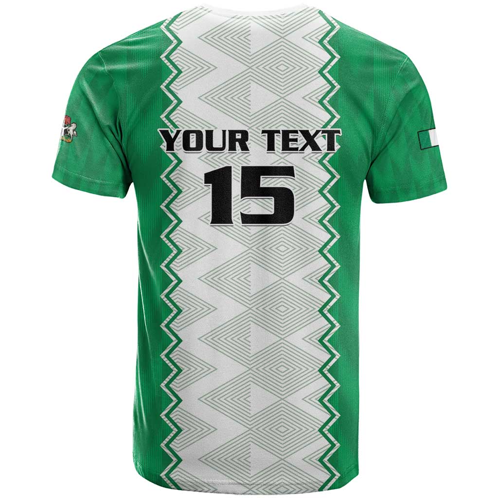 Afro Basketball Custom Nigeria T shirt Go Champions DTigers LT15