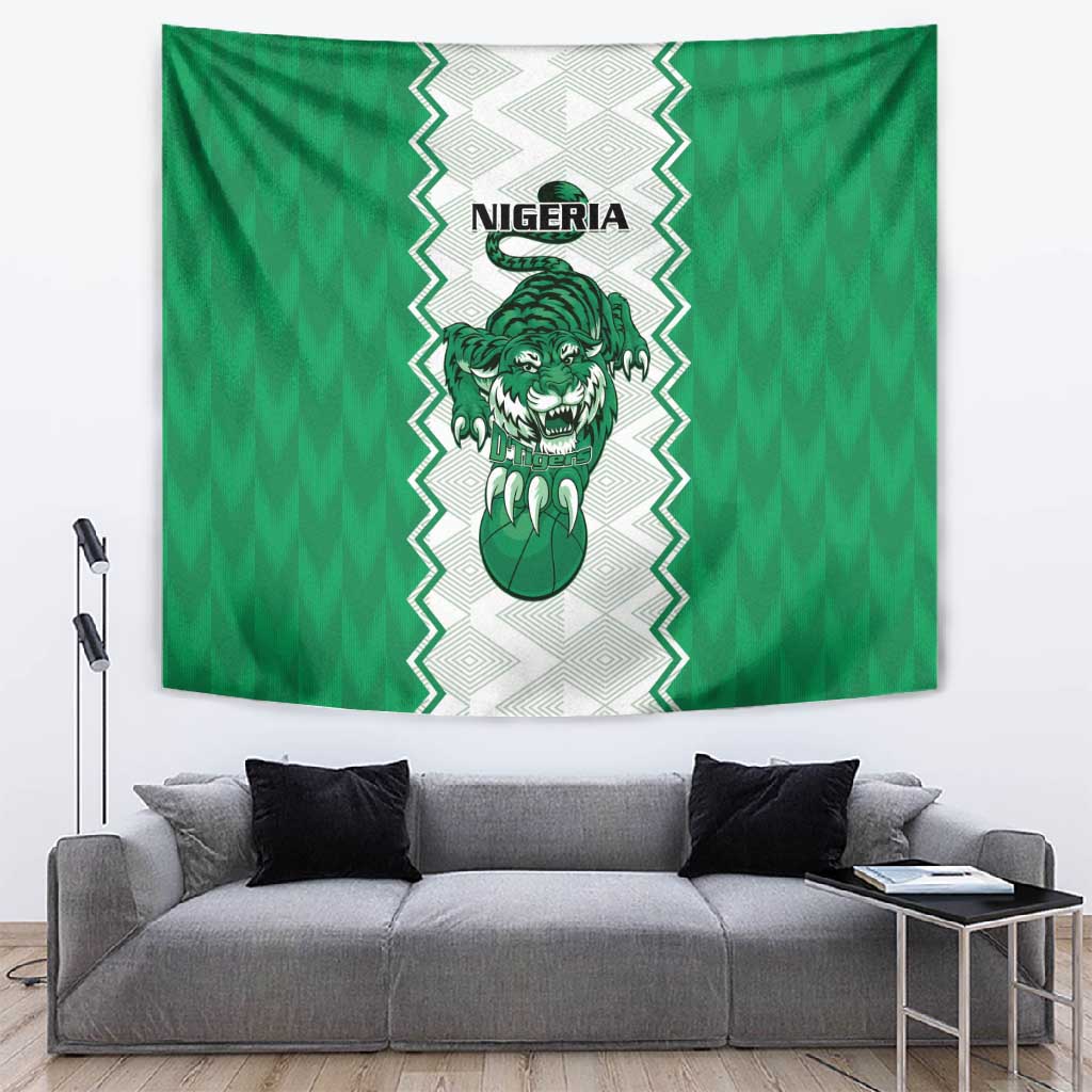Afro Basketball Nigeria Tapestry Go Champions DTigers LT15