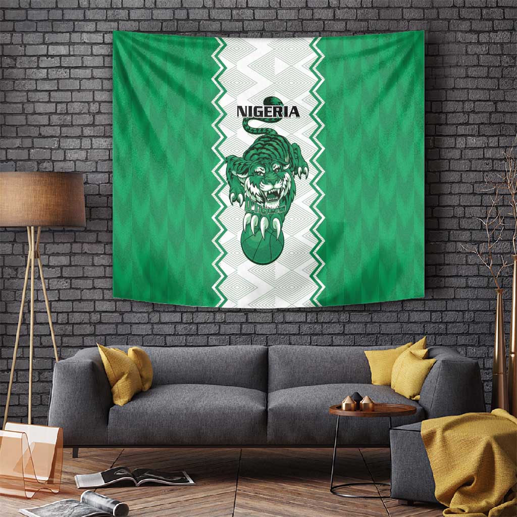 Afro Basketball Nigeria Tapestry Go Champions DTigers LT15