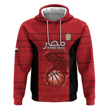 Egypt Basketball Custom Hoodie Go Pharaohs LT15