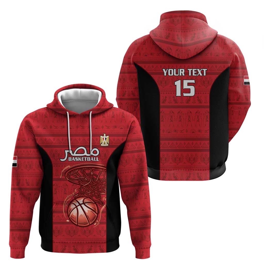 Egypt Basketball Custom Hoodie Go Pharaohs LT15