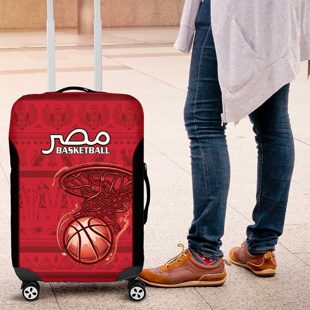 Egypt Basketball Luggage Cover Go Pharaohs LT15