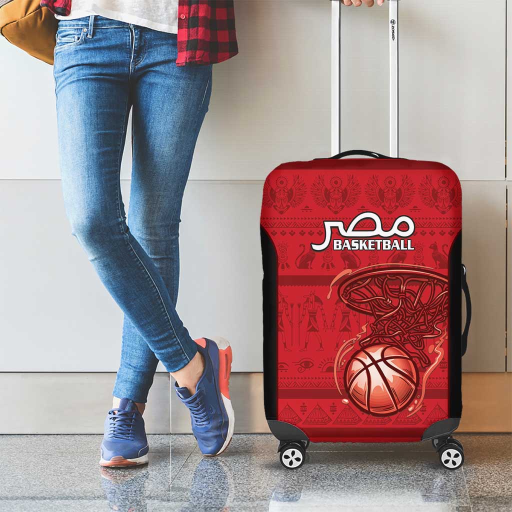 Egypt Basketball Luggage Cover Go Pharaohs LT15
