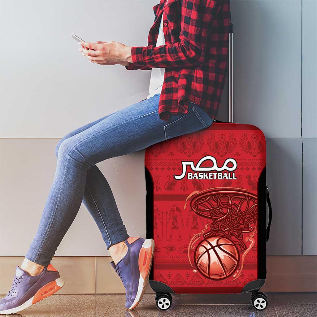 Egypt Basketball Luggage Cover Go Pharaohs LT15