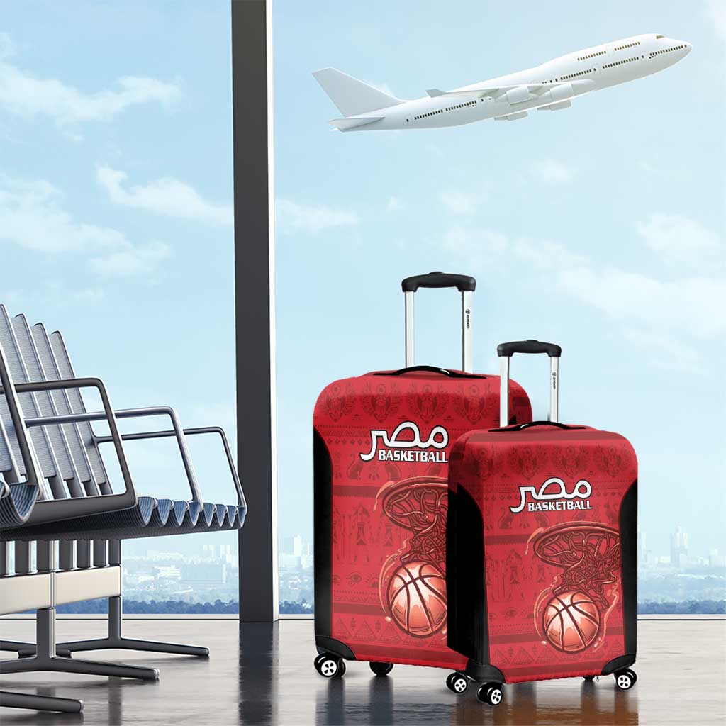 Egypt Basketball Luggage Cover Go Pharaohs LT15