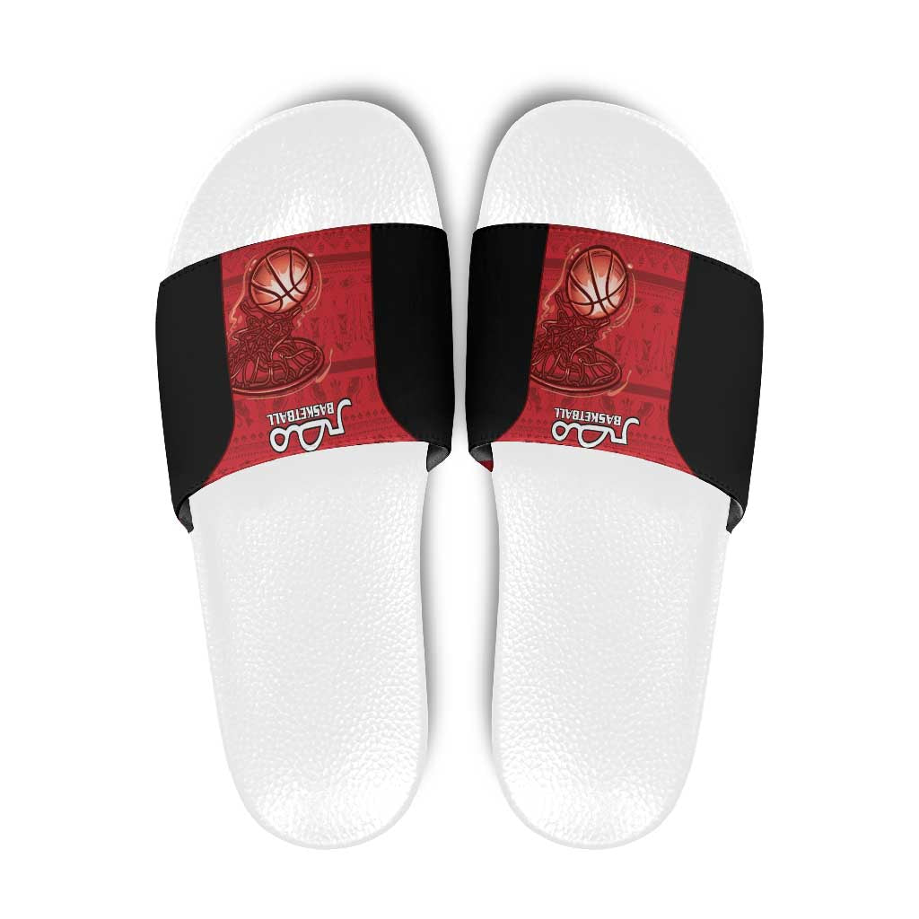 Egypt Basketball Slide Sandals Go Pharaohs LT15