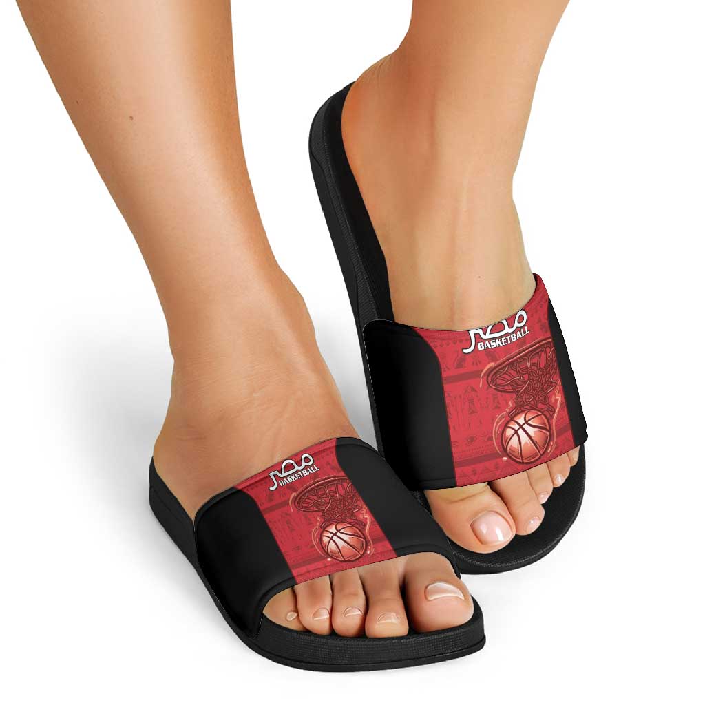 Egypt Basketball Slide Sandals Go Pharaohs LT15