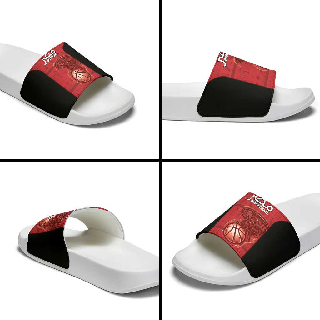 Egypt Basketball Slide Sandals Go Pharaohs LT15