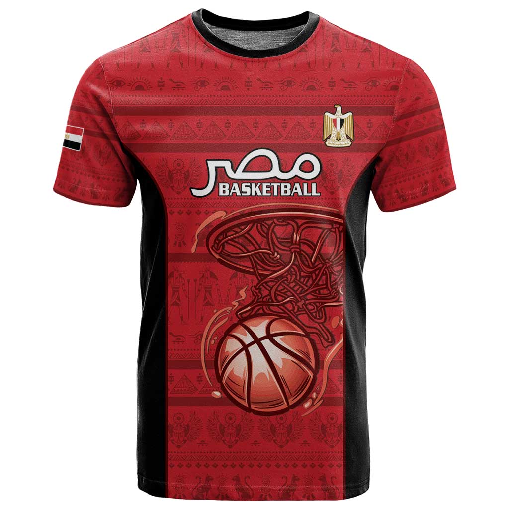 Afro Basketball Custom Egypt T shirt Come On Pharaohs LT15