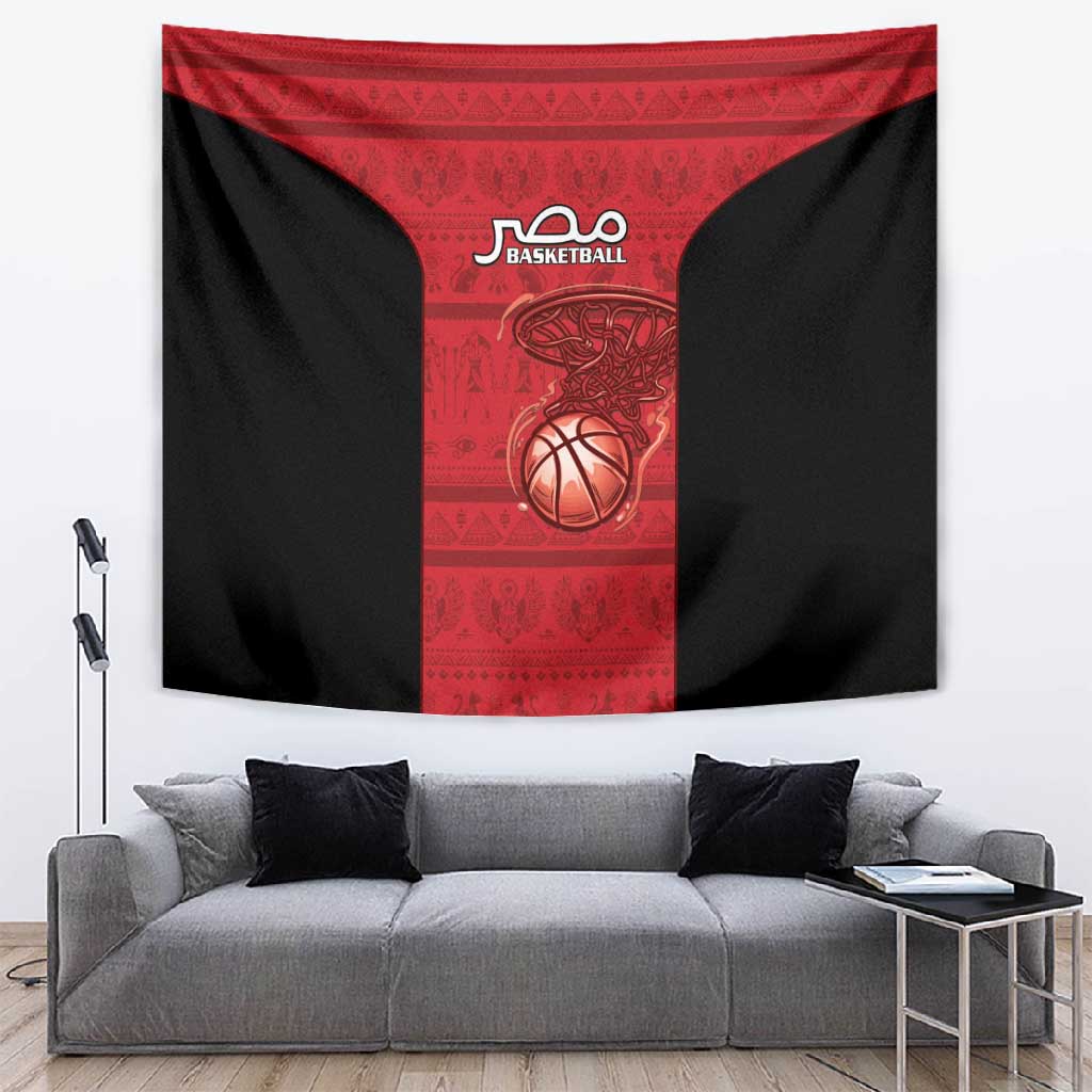 Afro Basketball Egypt Tapestry Come On Pharaohs LT15