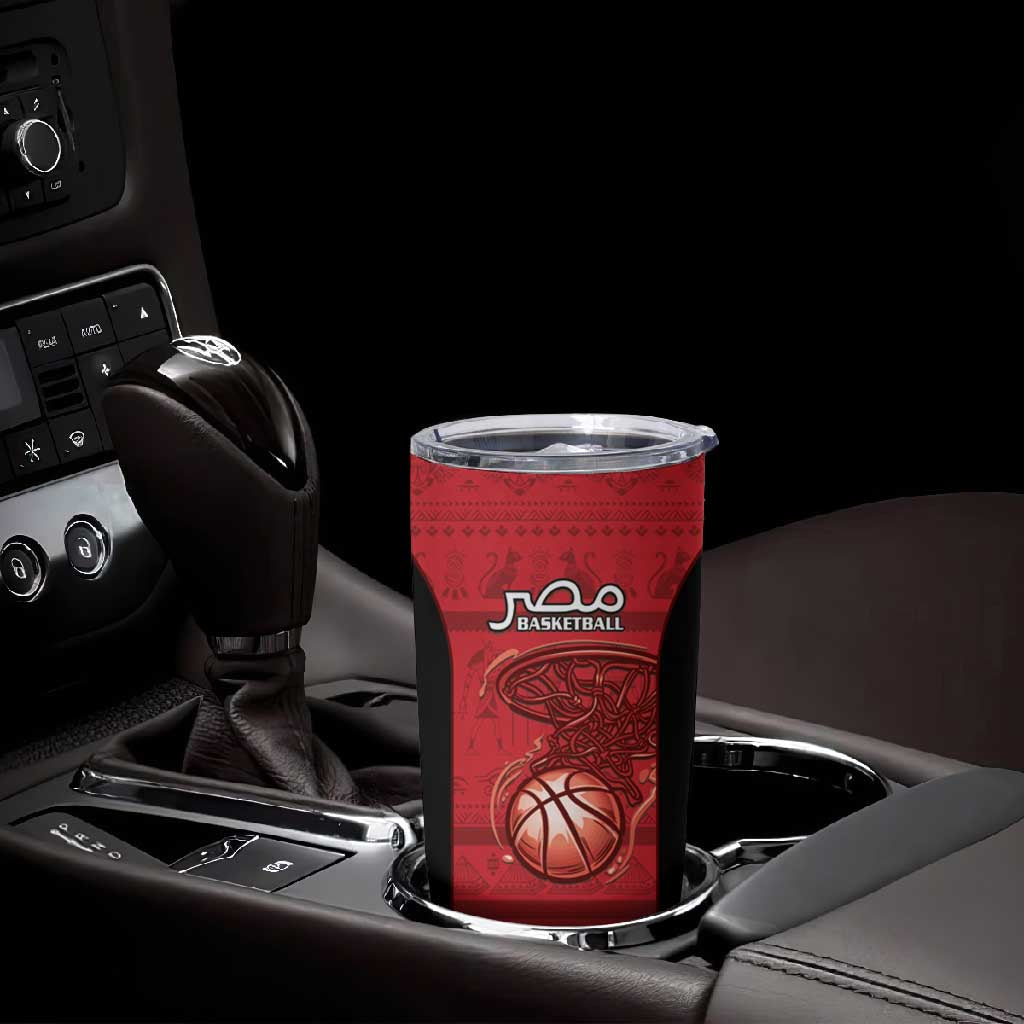 Afro Basketball Custom Egypt Tumbler Cup Come On Pharaohs LT15
