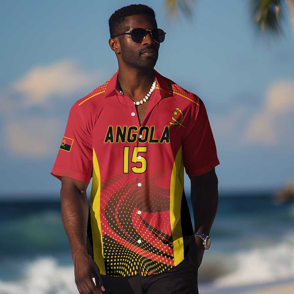Afro Basketball Custom Angola Hawaiian Shirt Go Champions LT15