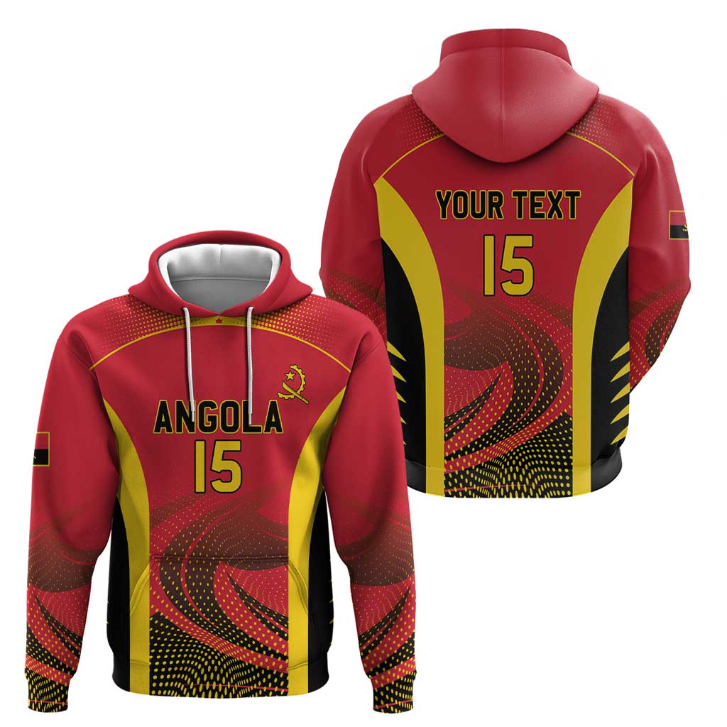 Angola Basketball Custom Hoodie Go Champions LT15