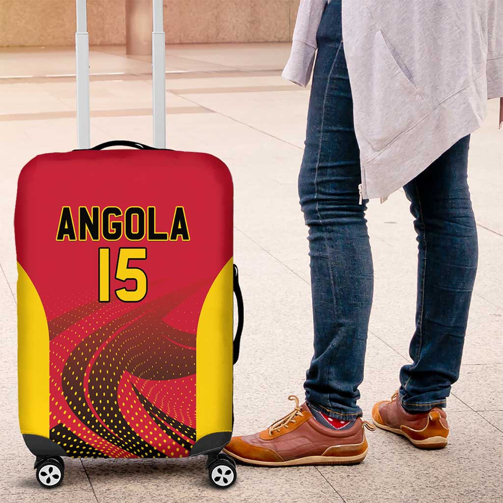 Angola Basketball Custom Luggage Cover Go Champions LT15