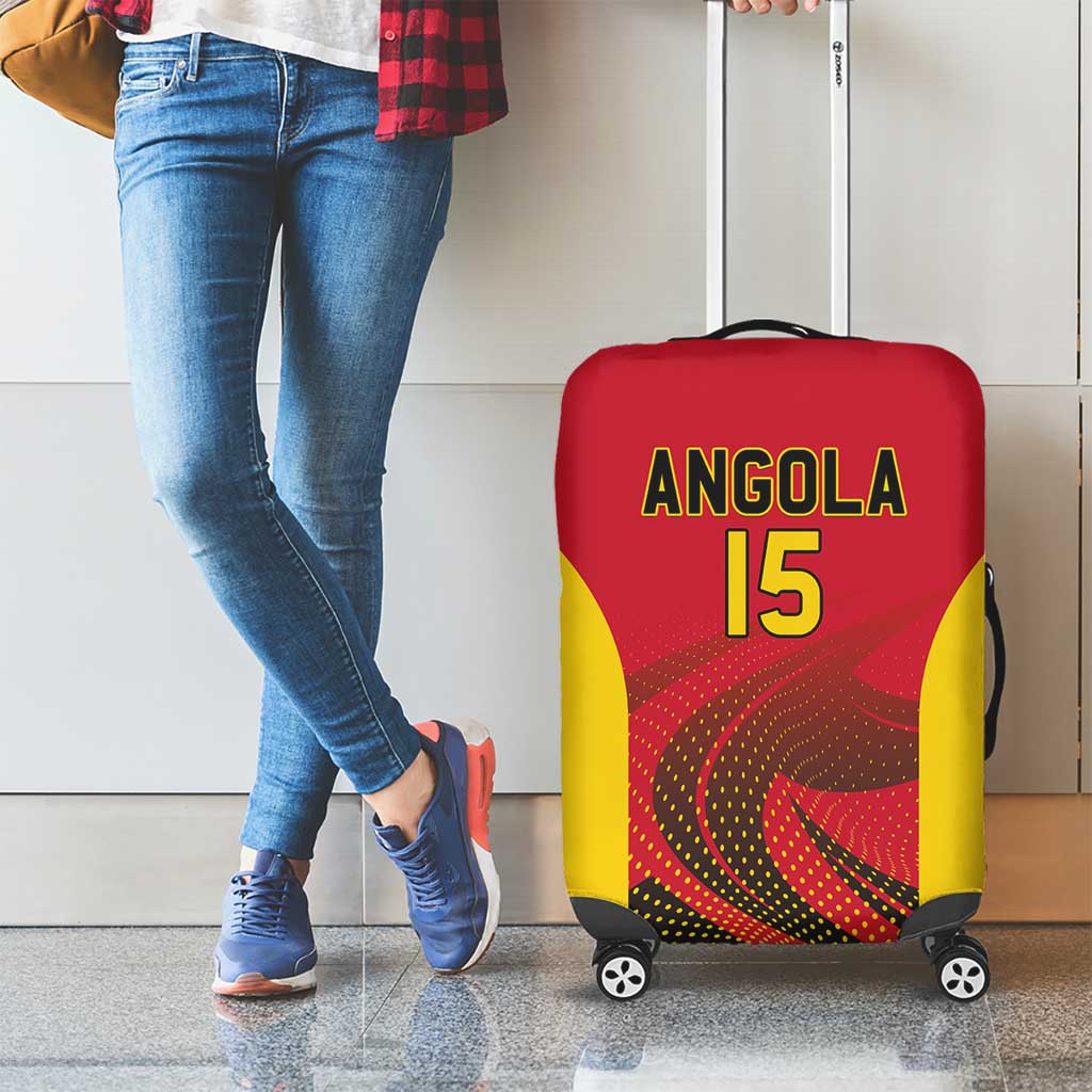 Angola Basketball Custom Luggage Cover Go Champions LT15